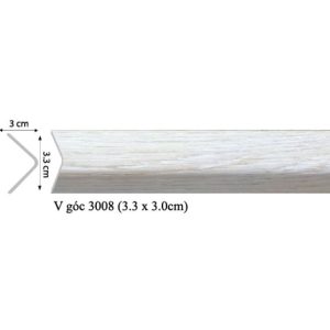 Phào chỉ trang trí V góc 3008