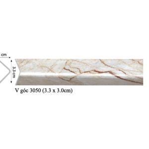 Phào chỉ trang trí V góc 3050