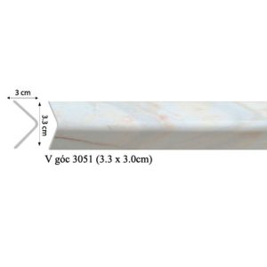 Phào chỉ trang trí V góc 3051
