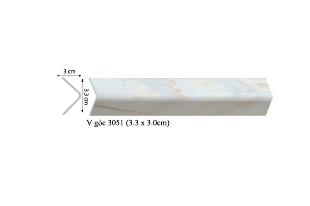 Phào chỉ trang trí V góc 3051