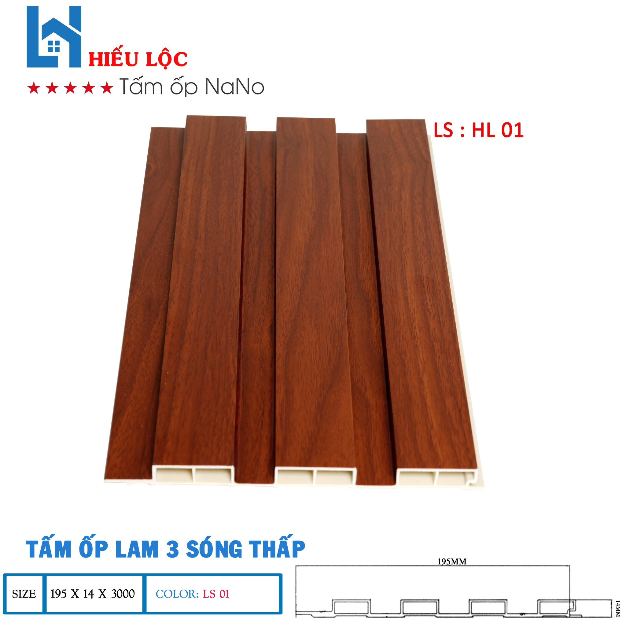 Tấm ốp lam 3 sóng thấp 01